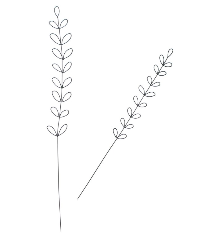 Stecker "Blumen" 6er-Set